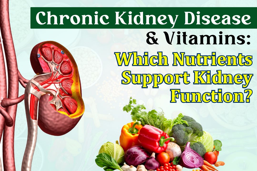 Chronic Kidney Disease & Vitamins for Kidney Health: Which Nutrients Support Kidney Function